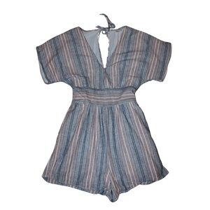 American Eagle, Small, Striped Romper